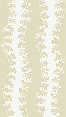 Elkhorn Stripe - Maitland Green - Ceiling White
