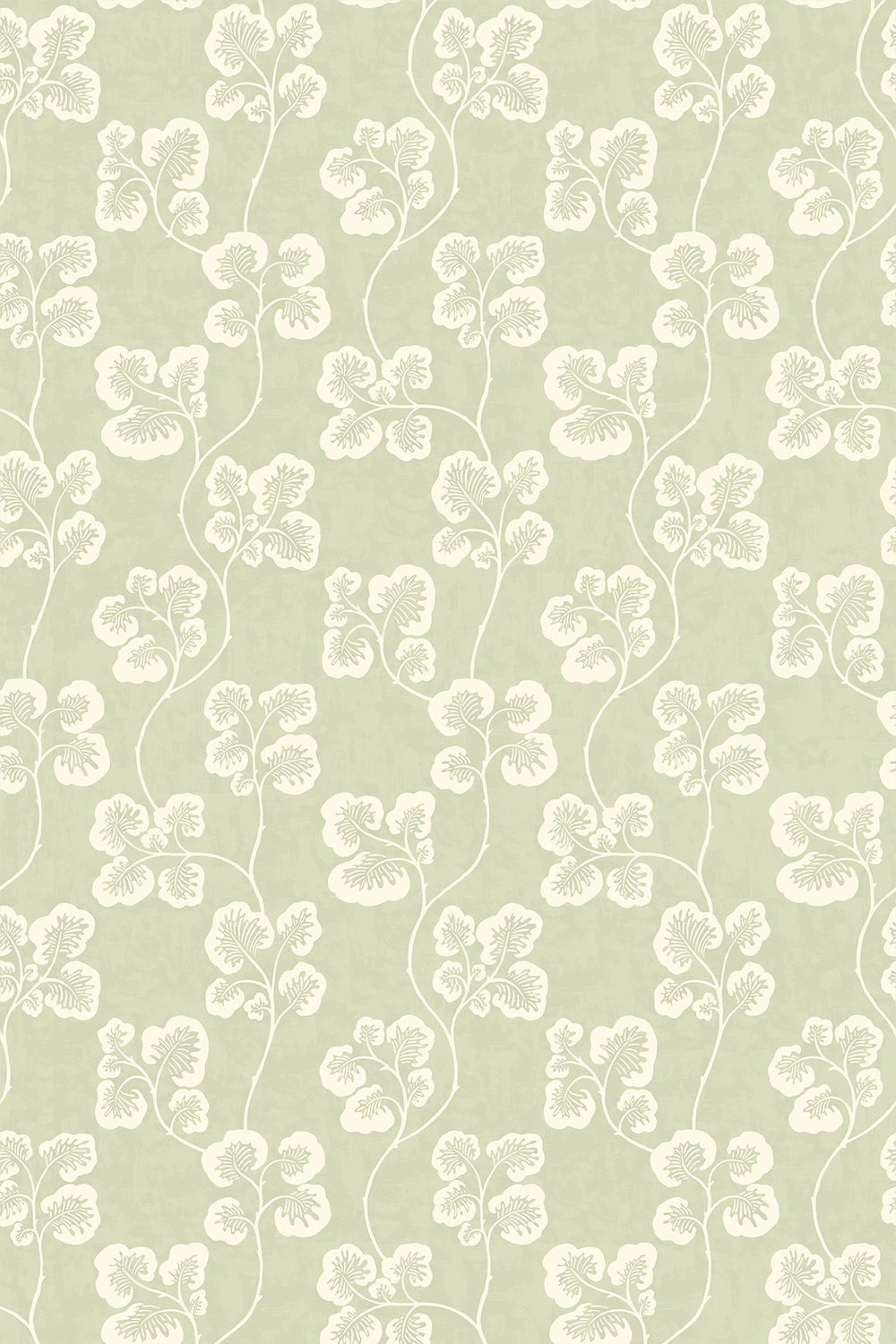 Cabbage Check Wallpaper - Willow and Clarke White