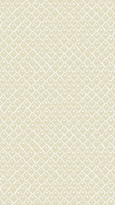 Pineapple Squares Wallpaper - Maitland Green - Ceiling White