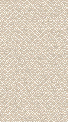 Pineapple Squares Wallpaper - Stepping Stone - Hilles White